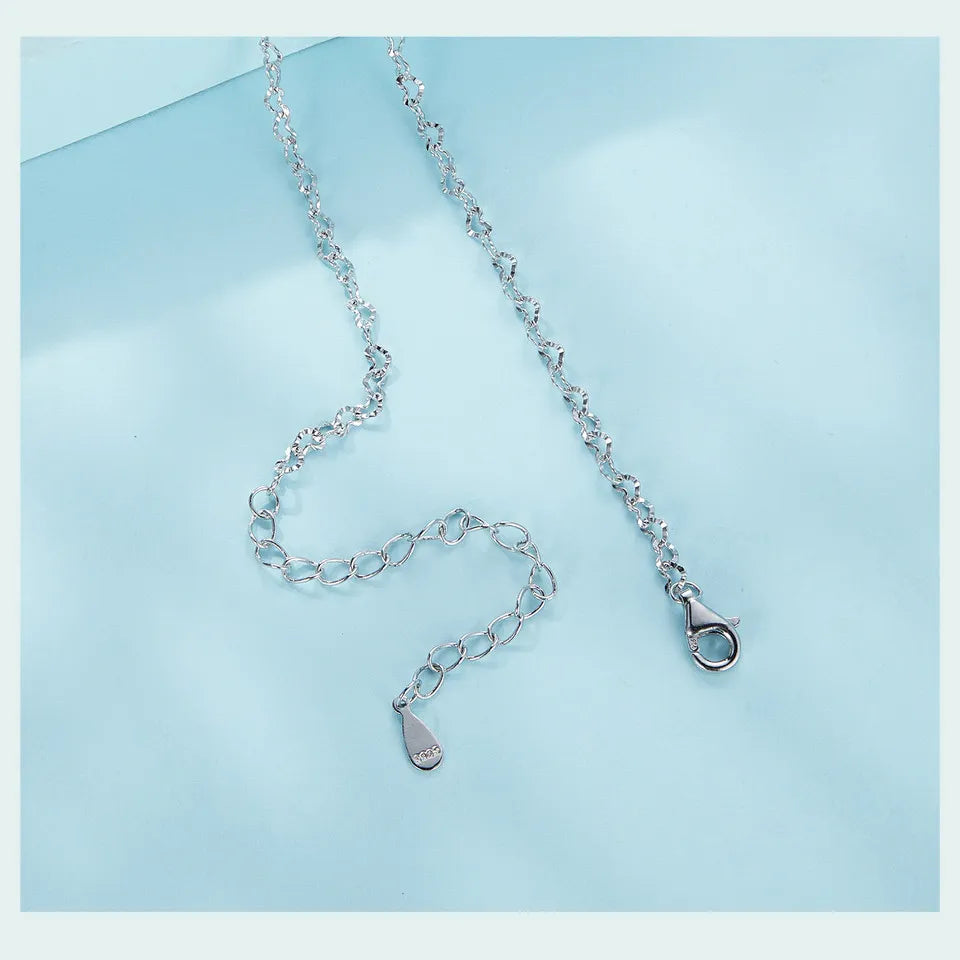 Heart-Shaped Adjustable Necklace