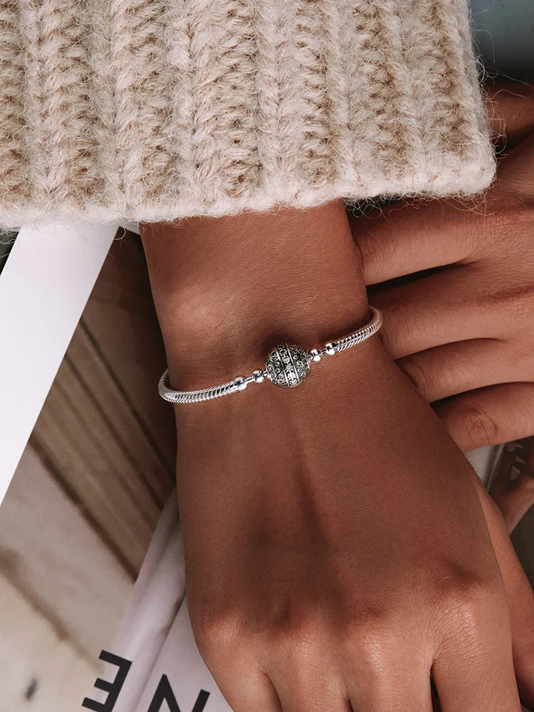 Silver Dazzling Bracelet with CZ