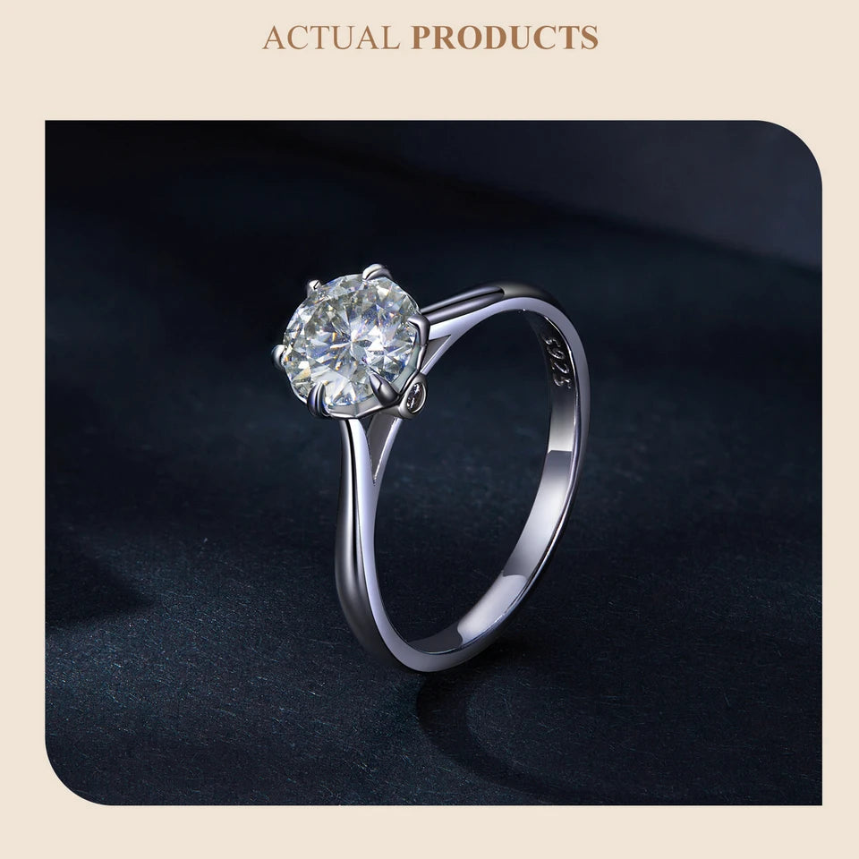 Moissanite Ring