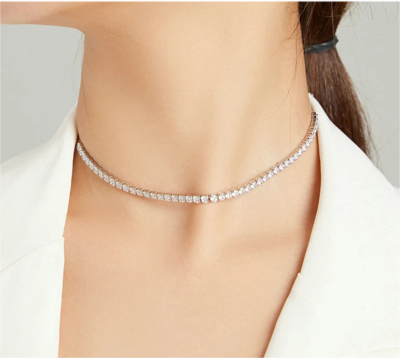 Magnificent Tennis Choker with CZ