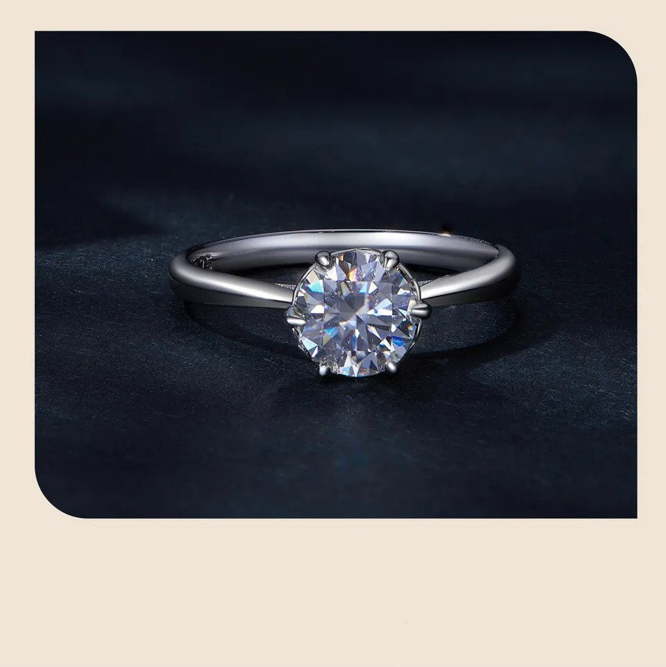 Moissanite Ring