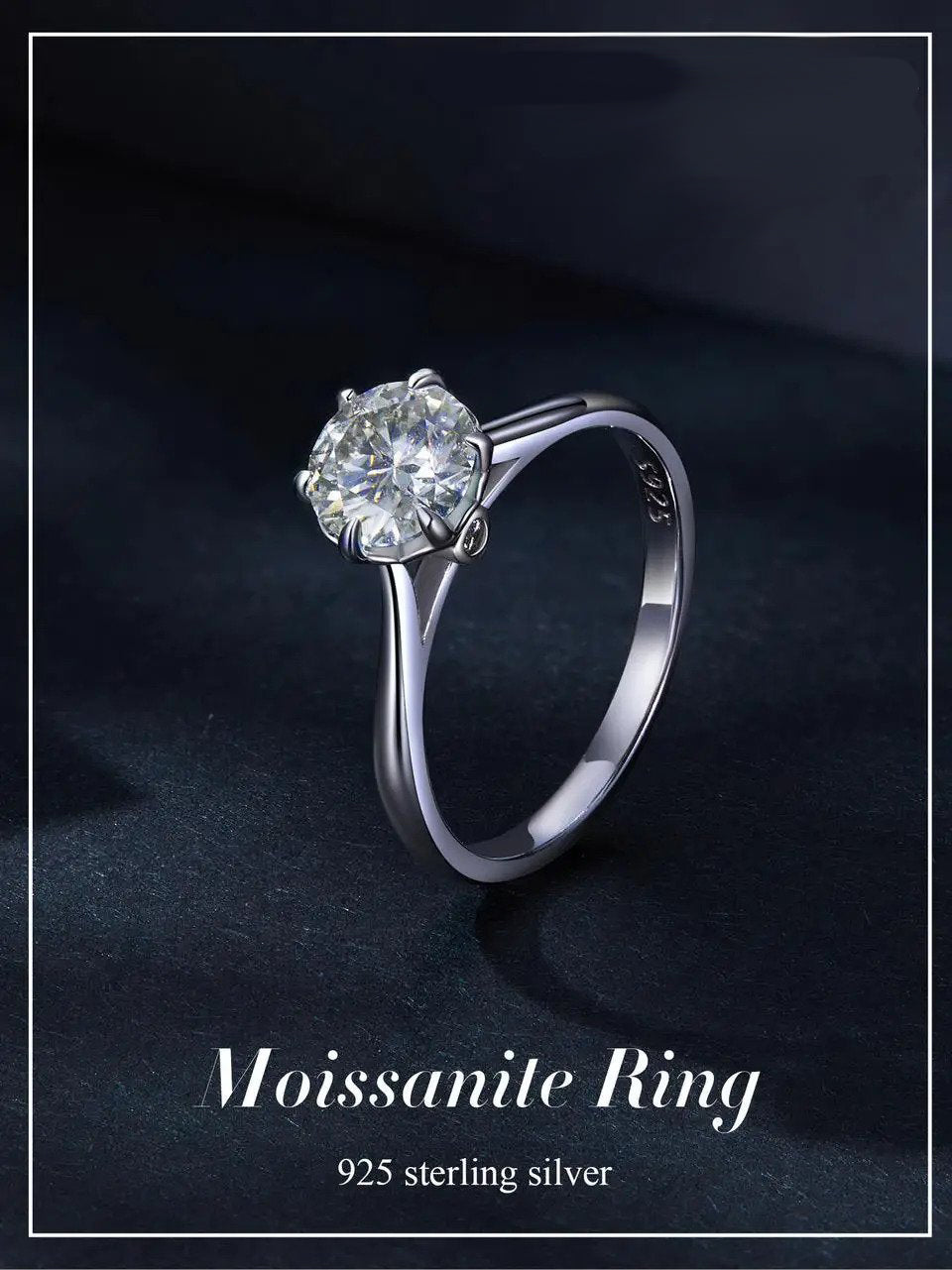 Moissanite Ring